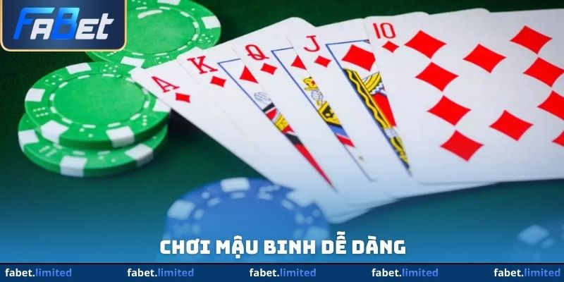 Chơi Mậu Binh dễ dàng